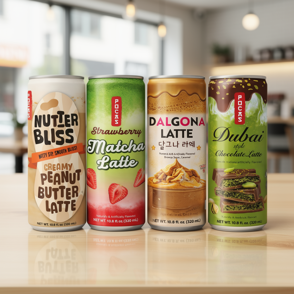 Pocas Latte Assorted