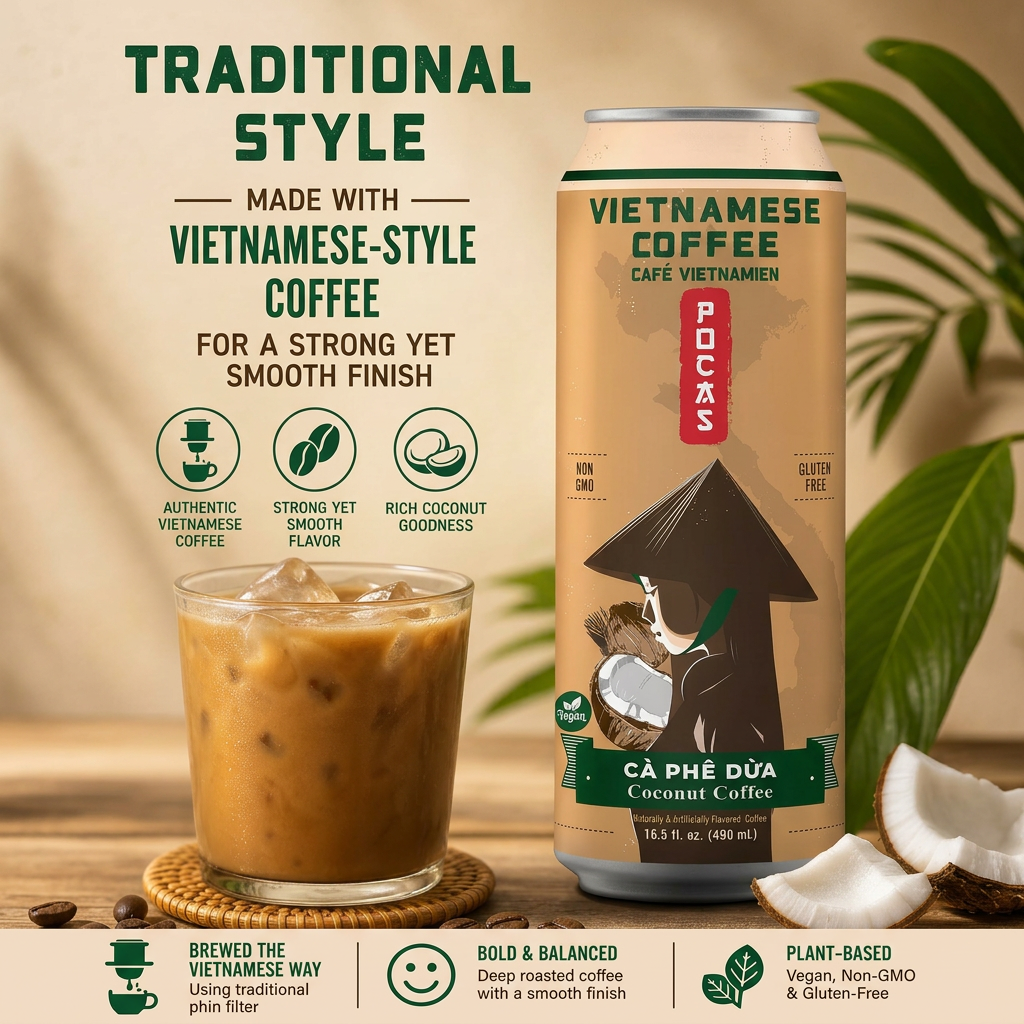 Vietnamese Coffee 16.5 oz x 12 PK