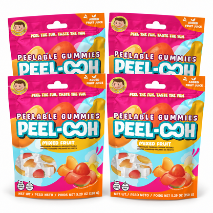 Josh Bosh PEEL-OOH Mixed Fruit 4PK