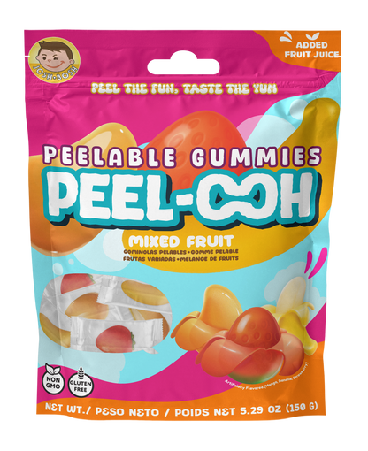 Josh Bosh PEEL-OOH Mixed Fruit 4PK