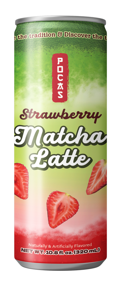 Pocas Strawberry Matcha Latte