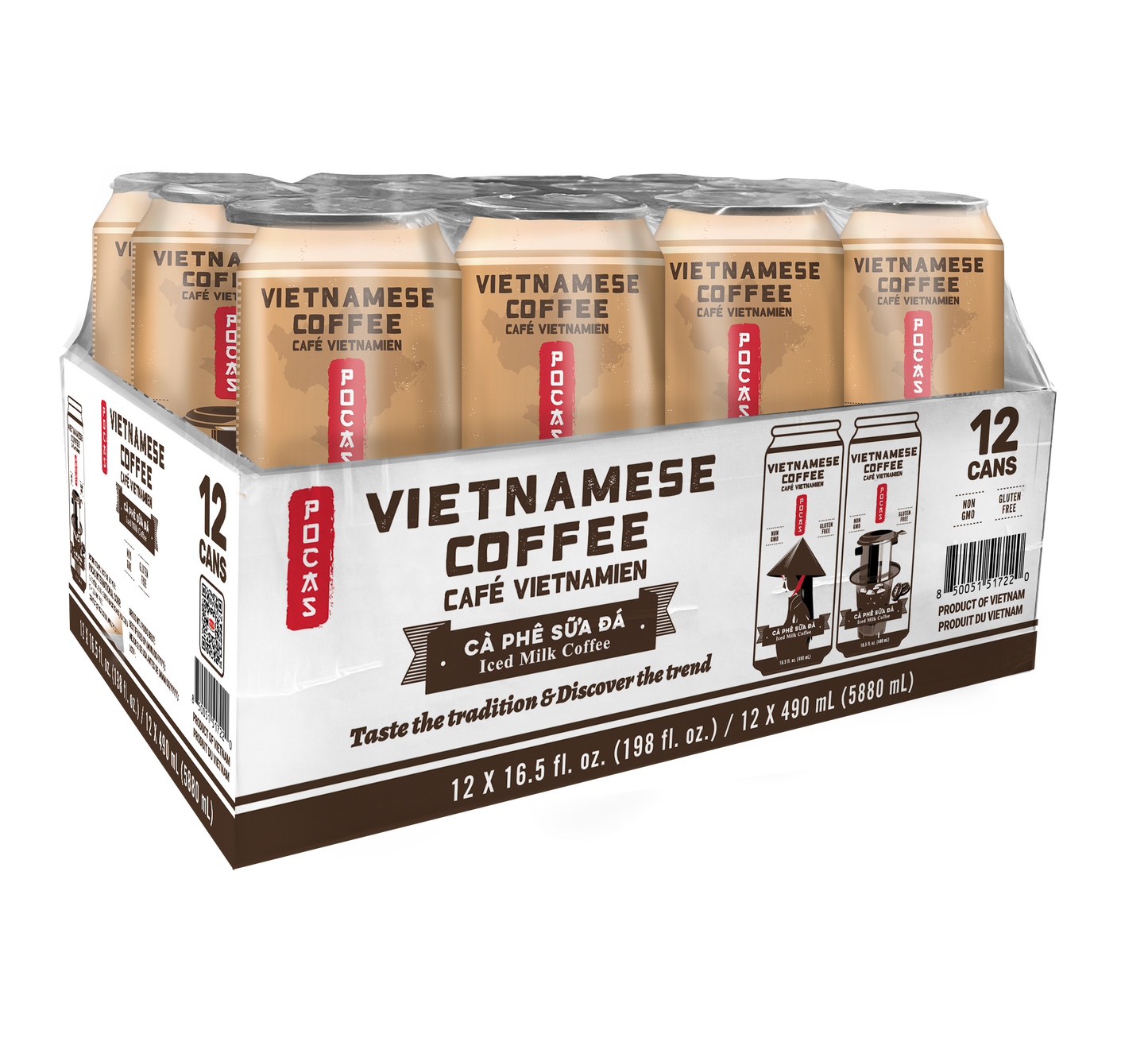Vietnamese Coffee 16.5 oz x 12 PK