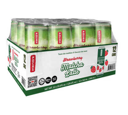 Pocas Strawberry Matcha Latte